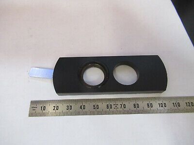 FOR PARTS GENERIC SLIDE POL EMPTY ROTATES MICROSCOPE PART AS PICTURED &B3-B-29