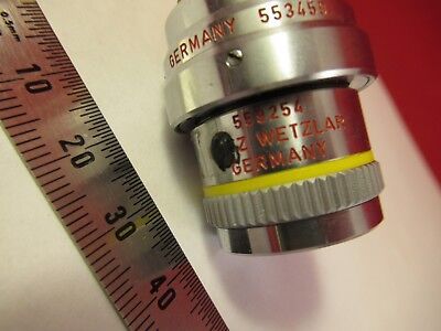 LEITZ GERMANY DIC OBJECTIVE LENS 10X 559254 553459 MICROSCOPE OPTICS &39-A-37