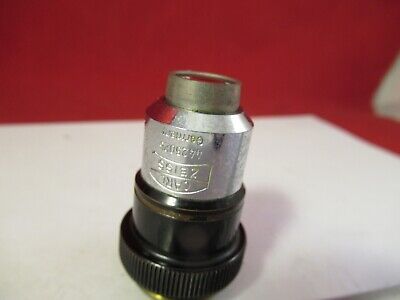 CARL ZEISS OBJECTIVE 2.5X /160 OPTICS MICROSCOPE PART AS PICTURED &P8-A-16