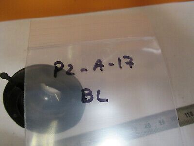 ANTIQUE BAUSCH LOMB CONDENSER + IRIS LENS MICROSCOPE PART AS PICTURED P2-A-17