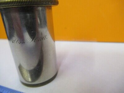 ANTIQUE CARL ZEISS PROJECTION EYEPIECE "4" MICROSCOPE PART AS PICTURED &11-B-55