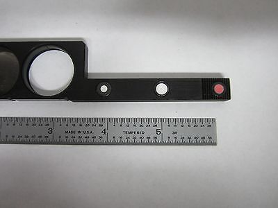 MICROSCOPE PART ZEISS FILTER SLIDE OPTICS AS IS BIN#M7-23