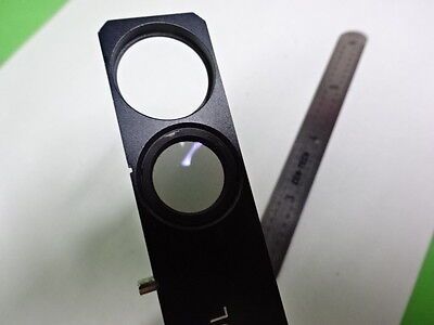 MICROSCOPE PART LEITZ WETZLAR GERMANY POLARIZER SLIDE POL OPTICS AS IS B#AF-12