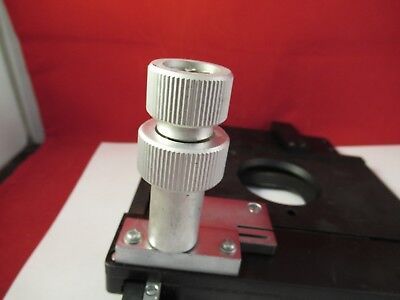 LEICA GALEN STAGE TABLE MICROMETER MICROSCOPE PART OPTICS AS PICTURED &75-B-42