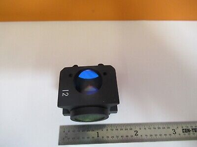 LEITZ WETZLAR I2 FLUORESCENCE CUBE OPTICS MICROSCOPE PART AS PICTURED &8C-A-19