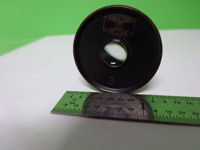 MICROSCOPE PART EYEPIECE OCULAR ANTIQUE SEIBERT GERMANY OPTICS AS IS #AQ-A-06