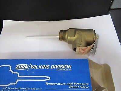 ZURN WILKINS DIVISION TEMPERATURE PRESSURE RELIEF VALVE AS PICTURED &W2-B-08