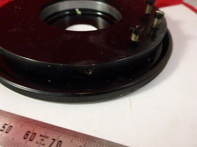 LEITZ GERMANY POL POLARIZATION ROTATABLE STAGE TABLE MICROSCOPE PART #5-A-43