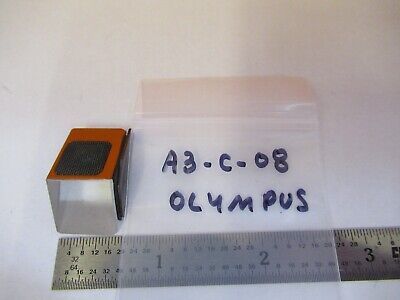 OLYMPUS JAPAN HEAD OPTICS GLASS PRISM MICROSCOPE PART AS PICTURED &A3-C-08