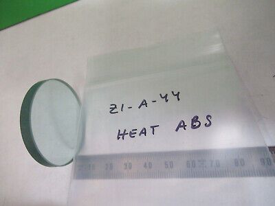 OPTICAL HEAT ABSORBING GLASS LENS  OPTICS AS PICTURED &Z1-A-44