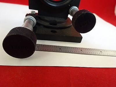 ORIEL MICROMETER LENS MIRROR MOUNT LASER OPTICS AS IS BIN#N3-E-03