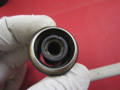 for parts NIKON LENS JAPAN EPI 40 MICROSCOPE OBJECTIVE AS IS NEEDS CLEANING