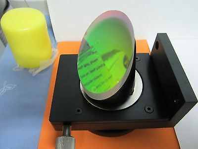 OPTICAL MELLES GROIT MOUNTED MIRROR COATED ROTATABLE LASER OPTICS AS IS BIN#K4