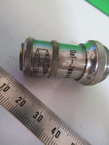 SEIBERT WETZLAR GERMANY 100X OBJECTIVE MICROSCOPE PART AS PICTURED &Z9-A-169