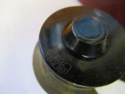 ANTIQUE CARL ZEISS DUNKEL CONDENSER GERMANY MICROSCOPE PART AS PICTURED P9-A-66