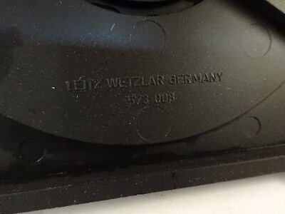 LEITZ WETZLAR GERMANY 573008 ROTATABLE STAGE POL MICROSCOPE PART AS IS &81-A-42