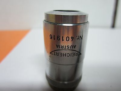 MICROSCOPE OBJECTIVE REICHERT AUSTRIA EPI 28X OPTICS BIN#B3-D-15