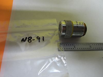 MICROSCOPE PART OBJECTIVE LEITZ GERMANY HL 10X INFINITY OPTICS AS IS BIN#N8-91