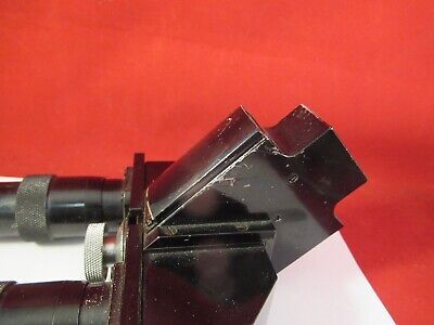 FOR PARTS MICROSCOPE RARE ERNST LEITZ ANTIQUE BINOCULAR HEAD AS PICTURED &9-A-73