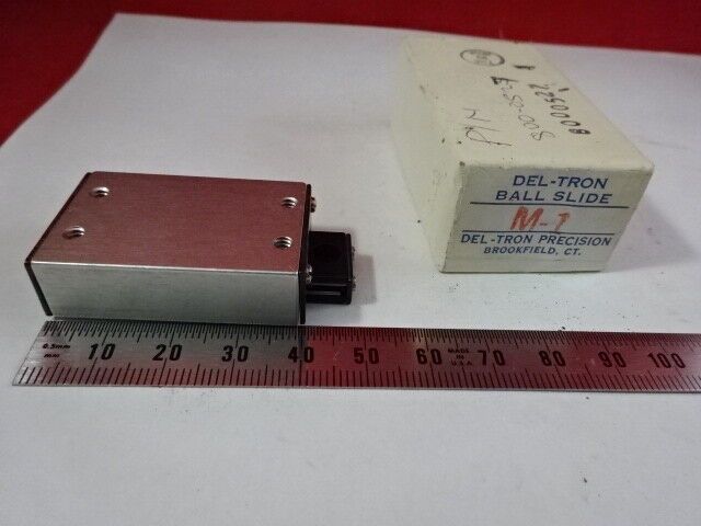 DELTRON M1 MINI SLIDE POSITIONING OPTICS ROBOTICS ETC  #F7-A-11