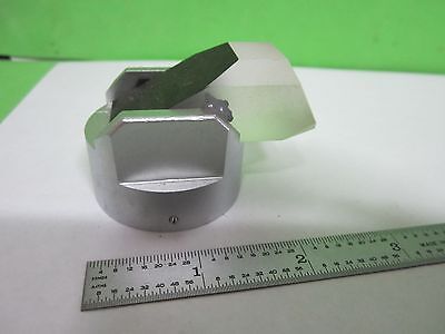 MICROSCOPE PART MOUNTED PRISM OPTICS AS IS BIN#S2-B-34