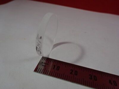 OPTICAL FUSED SILICA FLAT 1" DIAMETER LASER PRO OPTICS AS IS &AV-A-33