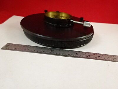 MICROSCOPE PART WILD SWISS SPECIMEN TABLE STAGE M11 AS IS #D6-B-04