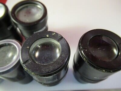 FOR PARTS LOT EYEPIECES BAUSCH OLYMPUS AO MICROSCOPE PART AS PICTURED &FT-6-14