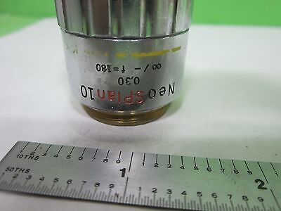 OLYMPUS OBJECTIVE NEOSPLAN DIC 10X INFINITY MICROSCOPE PART OPTICS BIN#25-14-09