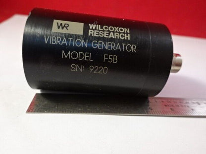 WILCOXON F5B HANDHELD SHAKER CALIBRATION SENSOR ACCELEROMETER AS IS #B8-A-02