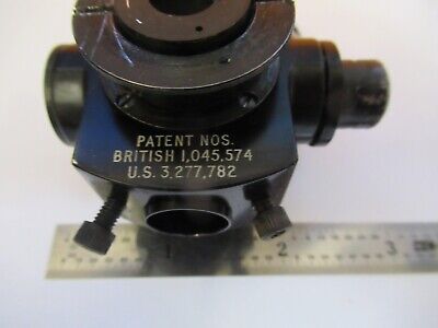 VICKERS ENGLAND POL NOSEPIECE MICROSCOPE PART AS PICTURED &50-A-72