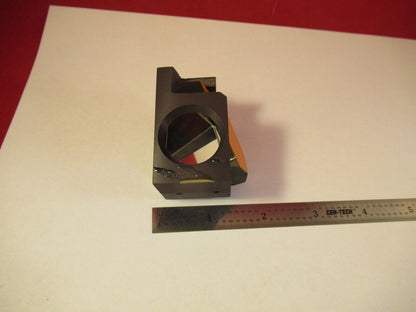 OLYMPUS JAPAN MOUNTED PRISM OPTICS MICROSCOPE PART AS PICTURED &FT-5-150