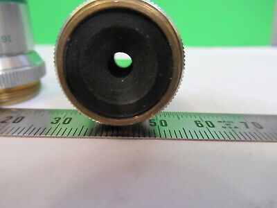 ASSORTED OBJECTIVES LENSES OPTICS LOT MICROSCOPE PART AS PICTURED Z1-A-34