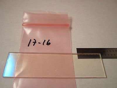 OPTICAL COATED GLASS SUBSTRATE LASER OPTICS BIN#17-16