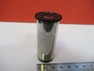 ANTIQUE BAUSCH LOMB  5X EYEPIECE LENS OPTIC MICROSCOPE PART AS PICTURED &8Z-A-57