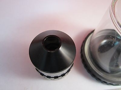 OPTICAL MICROSCOPE OBJECTIVE AUS JENA 6.3X INFINITY PLAN ACHRO OPTICS BIN#C6