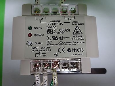 OMRON 582K-03024 POWER SUPPLY CONTROL SYSTEMS AS IS BIN#X9-02