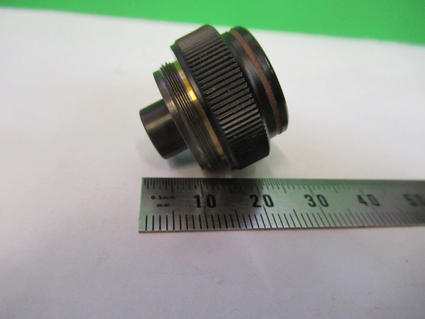 ZEISS WINKEL OBJECTIVE  2.5X /160 LENS MICROSCOPE PART AS PICTURED W4-A-47