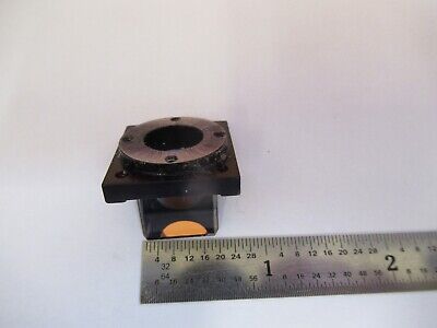 OPTICAL MOUNTED PRISM MICROSCOPE PART OPTICS AS PICTURED &50-A-62