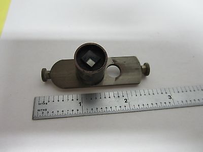 VINTAGE PRISM SLIDE OPTICS ?? DIC ?? FOR MICROSCOPE AS IS BIN#J3-28