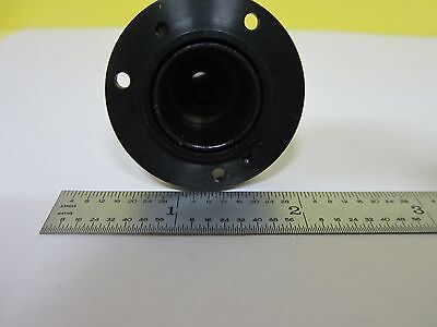 MICROSCOPE PART NIKON JAPAN OBJECTIVE 4X + ATTACHMENT OPTICS AS IS BIN#T6-17