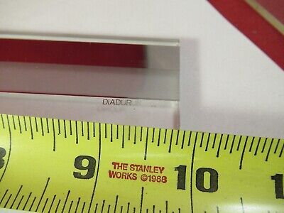 HEIDENHAIN DIADUR OPTICAL POSITIONING RULER MICROSCOPE PART AS PICTURED &1E-B-89