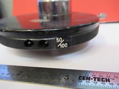 WILD SWISS M20 DARK PHASE CONDENSER OPTICS MICROSCOPE PART AS PICTURE &A9-A-120