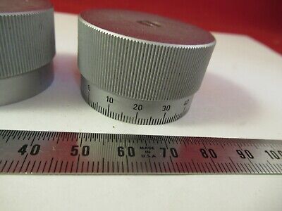 LEITZ GERMANY SET of KNOBS MICROSCOPE PART AS PICTURED &8-A-05