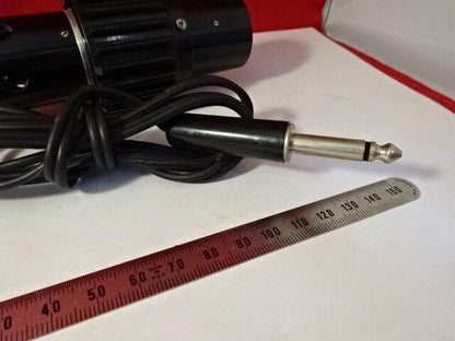 MICROSCOPE PART LAMP ILLUMINATOR + CABLE OPTICS #6V-A-17