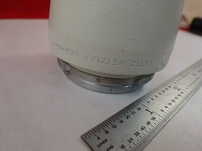 MICROSCOPE PART LEITZ WETZLAR GERMANY EYEPIECE OCULAR LENS OPTICS AS IS #AM-32