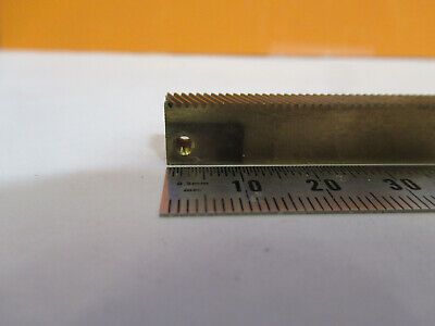 VICKERS UK ENGLAND BRASS GEAR STAGE MICROSCOPE PART AS PICTURED P3-A-38