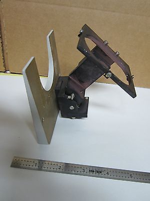 POLYVAR LEICA REICHERT MIRROR ASSEMBLY MICROSCOPE OPTICS AS IS BIN#G4i