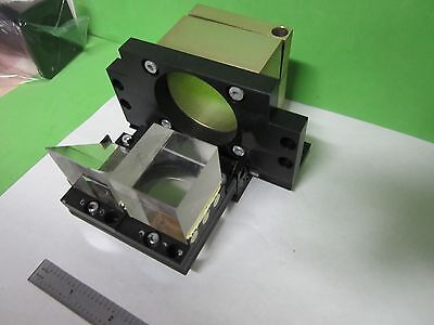 MICROSCOPE REICHERT POLYVAR [chip on edge] SLIDE PRISM MIRROR OPTICS BIN#14-T-03