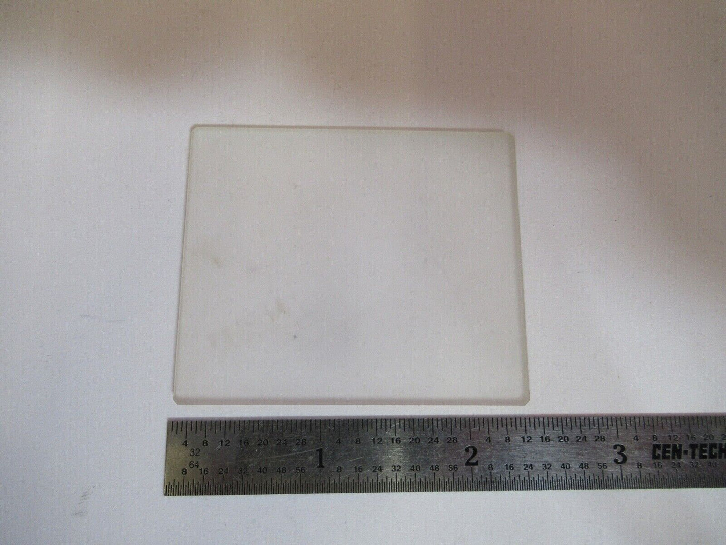 ZEISS GERMANY DIFFUSER FROSTED GLASS FILTER MICROSCOPE PART AS PICTURED &A5-A-72